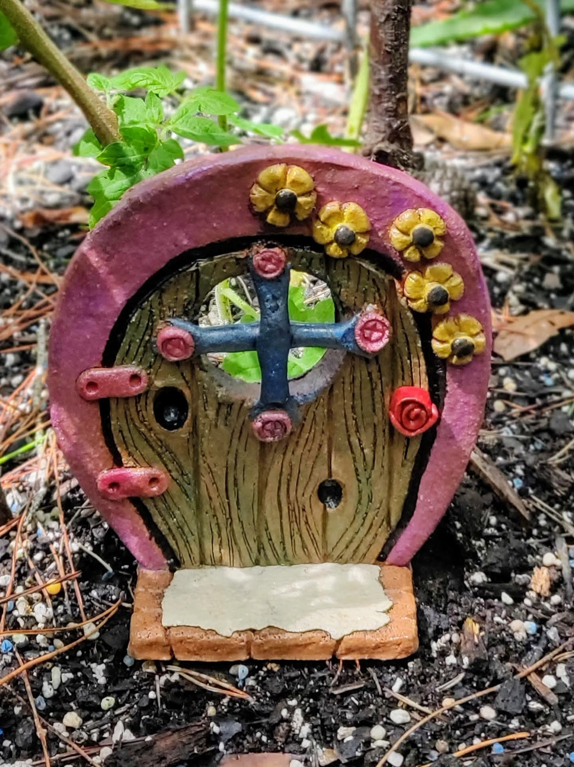 For Fairy Gardens Hobbit door Fairy door 